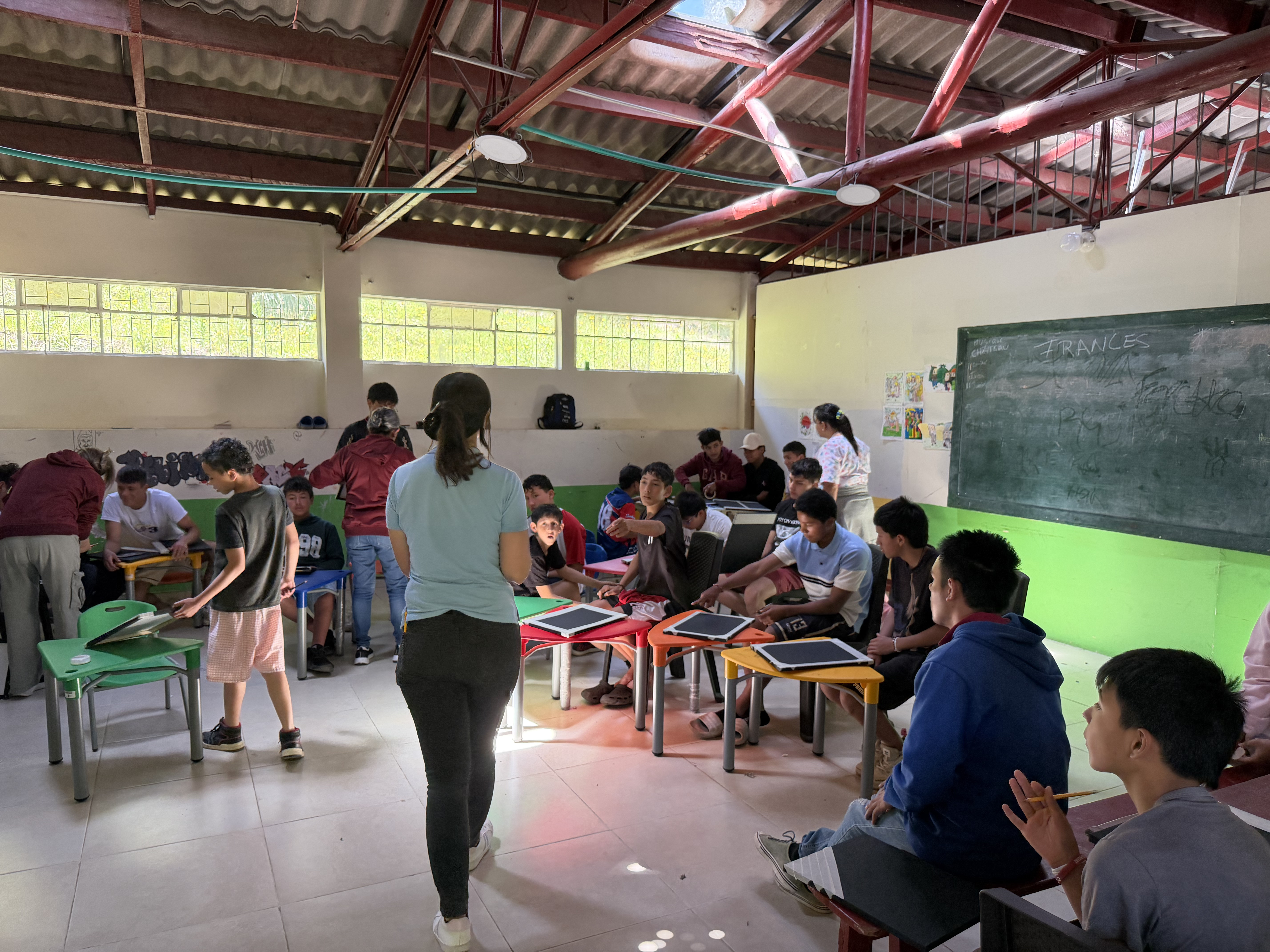 Talleres con jóvenes